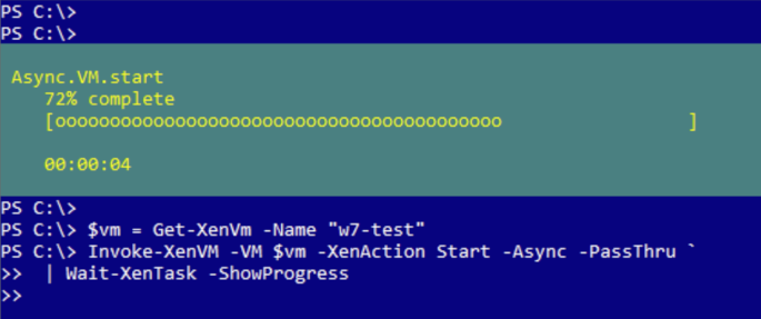 Start VM