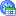 A scheduled disk-only snapshot icon - a blue clock with a calendar icon overlaid.