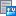 Icono del modo de mantenimiento del servidor: un icono del servidor con un cuadrado azul en la parte superior