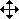 El icono Mover cursor: una cruz de brazos iguales con una punta de flecha en cada extremo de la línea.