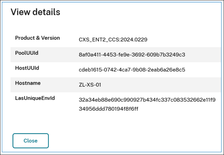 XS LAS Product Activation2